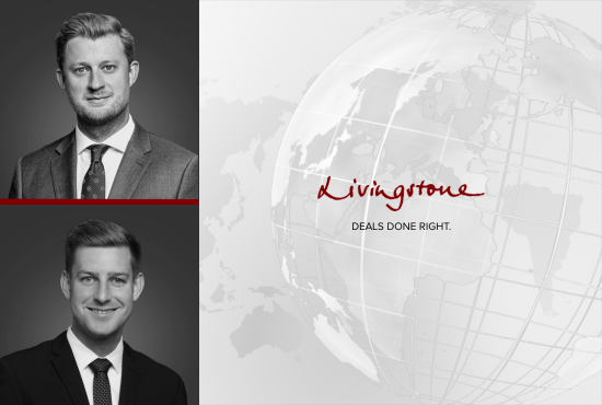 Livingstone Celebrates Two Well-Deserved Promotions at its Düsseldorf Location
