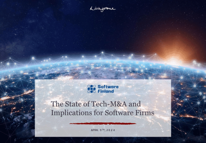 Livingstone teilt Einblicke in Tech-M&A im Rahmen eines Software Finland Webinars