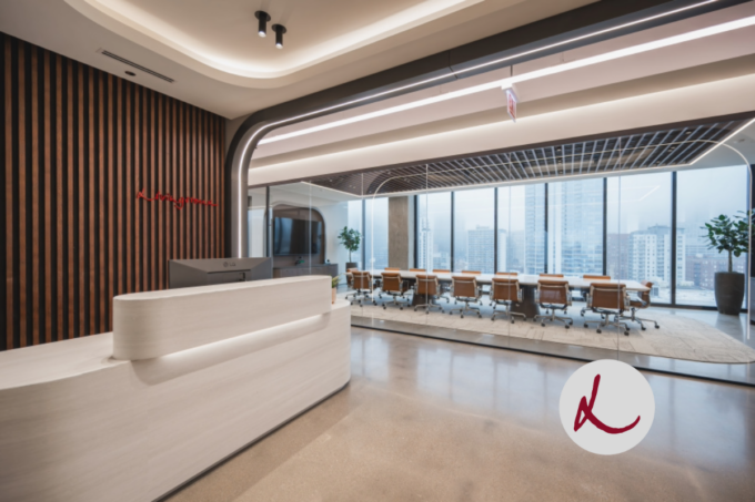 Interior of Chicago office rooms