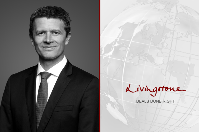 Livingstone appoints Dr. Roland Schulz as partner