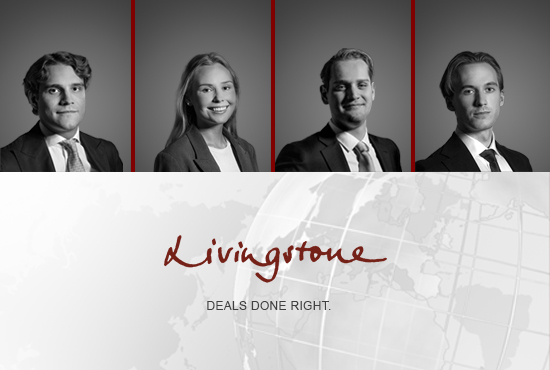 Livingstone Stockholm announces key promotions and continued growth