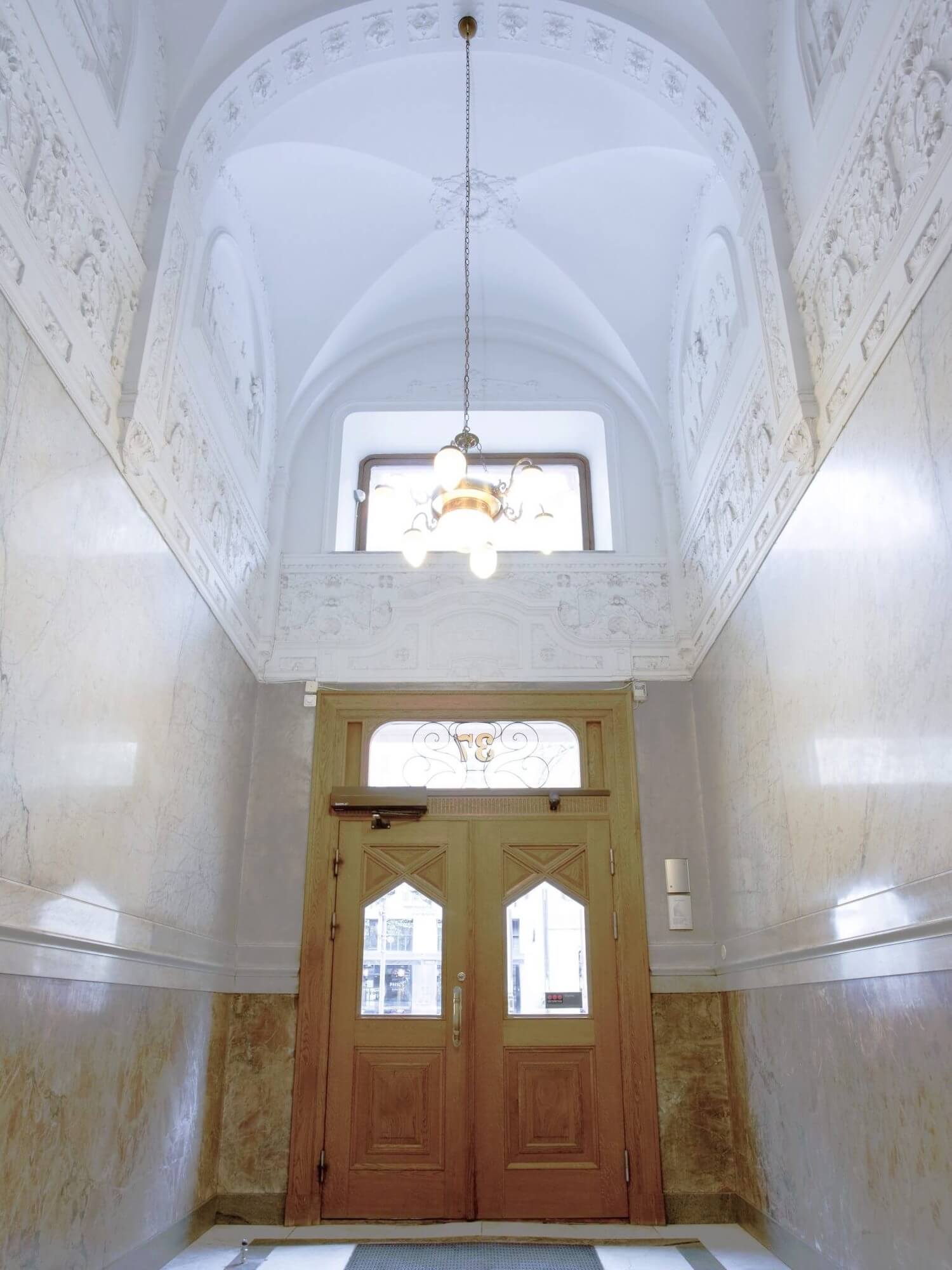 Entryway of Livingstone Sweden